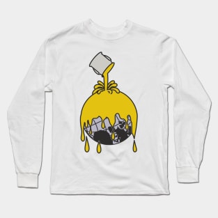 Real Paint (Yellow) Long Sleeve T-Shirt